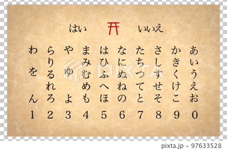 old ceremonial paper 97633528