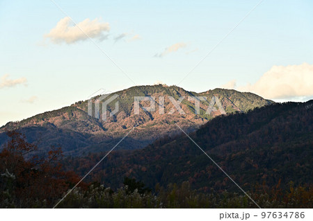 東山山頂公園からの比叡山 97634786