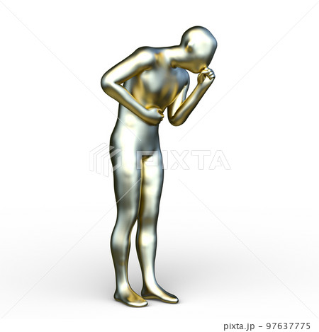 ポーズをとる男性 ポーズをとる男性 97637775