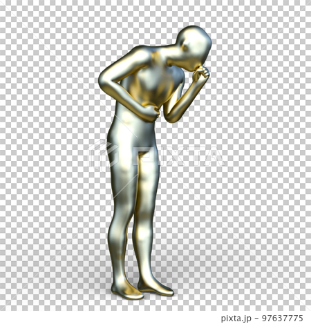 ポーズをとる男性 ポーズをとる男性 97637775