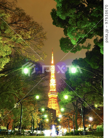 東京タワーの穴場絶景スポット 芝公園4号地 東京タワーの穴場絶景スポット 芝公園4号地 97638670