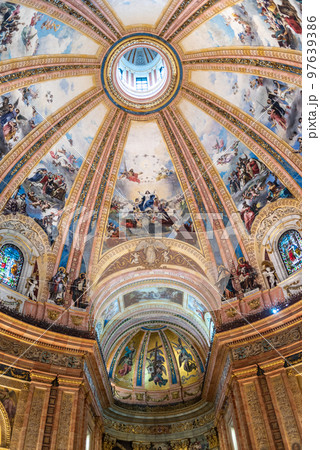 San Francisco el Grande Roman Catholic church in Madrid, Spain San Francisco el Grande Roman Catholic church in Madrid, Spain 97639386