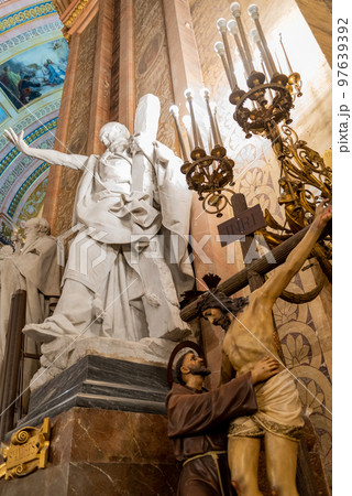 San Francisco el Grande Roman Catholic church in Madrid, Spain San Francisco el Grande Roman Catholic church in Madrid, Spain 97639392