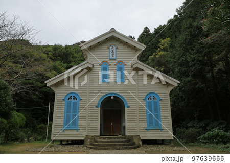 世界文化遺産奈留島江上天主堂の愛くるしい佇まい 世界文化遺産奈留島江上天主堂の愛くるしい佇まい 97639666