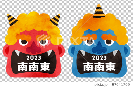 寫成“2023東南偏南”的搞笑紅妖藍妖插畫集（水彩風） 97641709