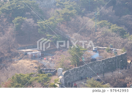 冬の山 冬の風景 登山 97642993