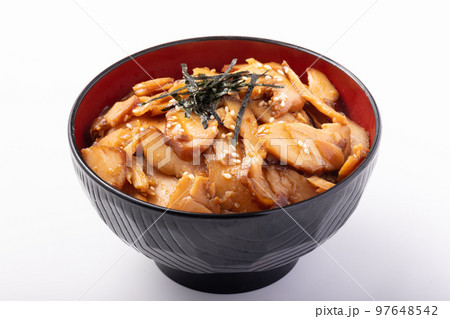 鶏チャーシュー照り焼き丼 鶏チャーシュー照り焼き丼 97648542