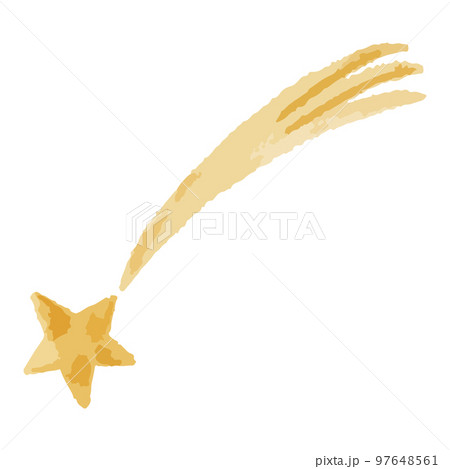 星の水彩風イラスト 97648561