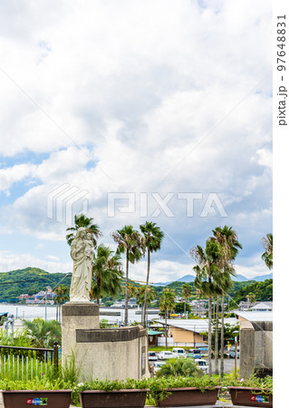 天草四郎ミュージアム「広場から観る風景」観光名所 天草四郎ミュージアム「広場から観る風景」観光名所 97648831