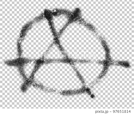 Circle A anarchy symbol transparent PNG 97651814
