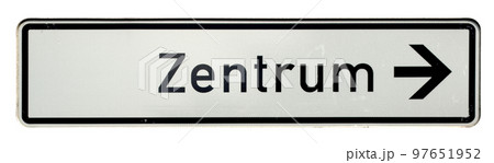 German sign transparent PNG. Zentrum (Centre) 97651952