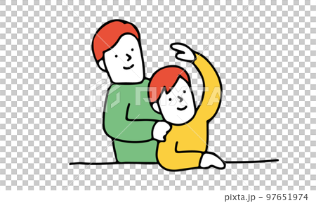 falter clipart of children