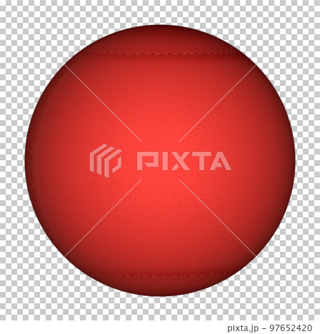 red leatherette faux leather sphere transparent red leatherette faux leather sphere transparent 97652420