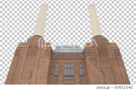 Battersea Power Station in London transparent PNG Battersea Power Station in London transparent PNG 97652540