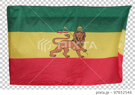 Imperial flag of Ethiopia transparent PNG 97652548