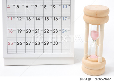 砂時計,時計,砂,時間,カレンダー、暦、タイム,雑貨,小物,時,日用品、予定、数字、管理 97652682