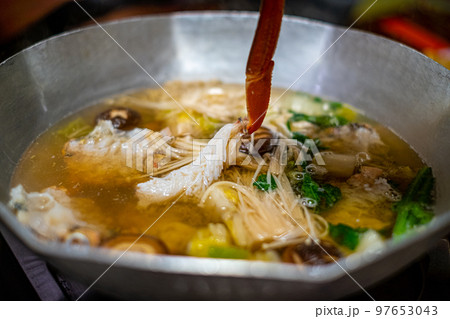 【#しゃぶしゃぶ】蟹鍋 【#しゃぶしゃぶ】蟹鍋 97653043