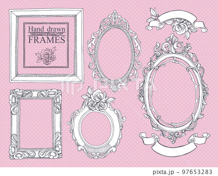 Set of vintage frames. 97653283