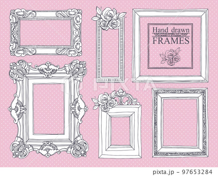 Set of vintage frames. 97653284
