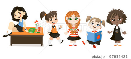 Back to school illustration. 97653421