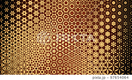 模様が万華鏡のように変化した画像 97654064