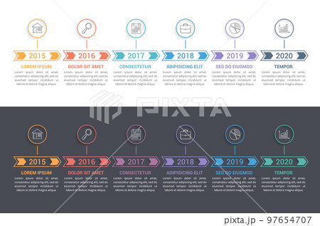 Timeline Infographics 97654707