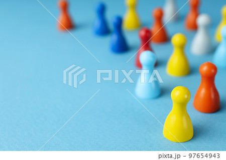 Concept of Diversity, Inclusion and Equality, space for text Concept of Diversity, Inclusion and Equality, space for text 97654943