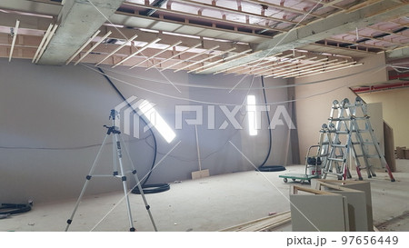 室内 壁 建設 97656449