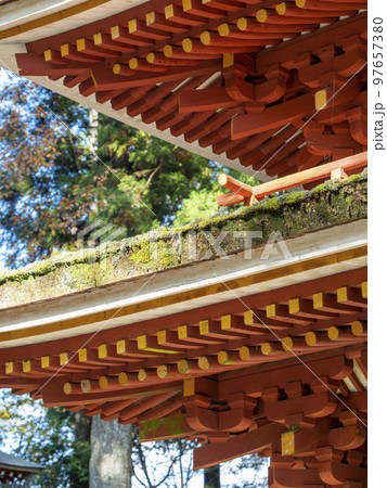 室生寺五重塔の屋根 97657380