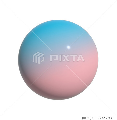 美しいグラデーションの球体/ボール/石/玉/キャンディ/チョコレート/宇宙/惑星 美しいグラデーションの球体/ボール/石/玉/キャンディ/チョコレート/宇宙/惑星 97657931