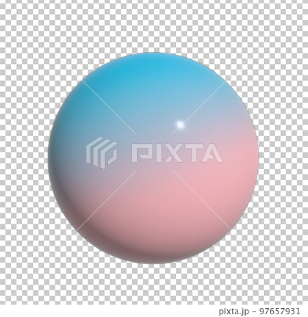 美しいグラデーションの球体/ボール/石/玉/キャンディ/チョコレート/宇宙/惑星 美しいグラデーションの球体/ボール/石/玉/キャンディ/チョコレート/宇宙/惑星 97657931