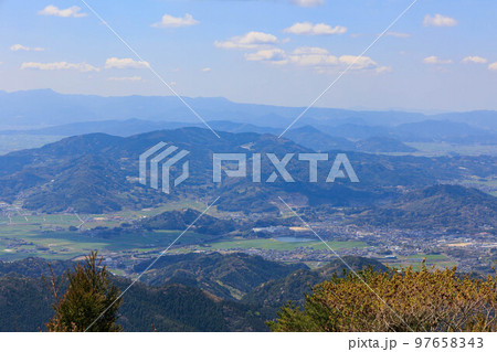 天山からみた景色「佐賀県」 天山からみた景色「佐賀県」 97658343