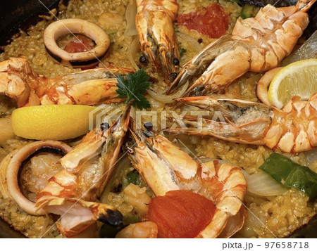 パエリア イタリア料理 パエリア イタリア料理 97658718