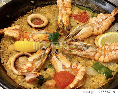 パエリア イタリア料理 パエリア イタリア料理 97658719