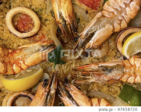 パエリア イタリア料理 パエリア イタリア料理 97658720