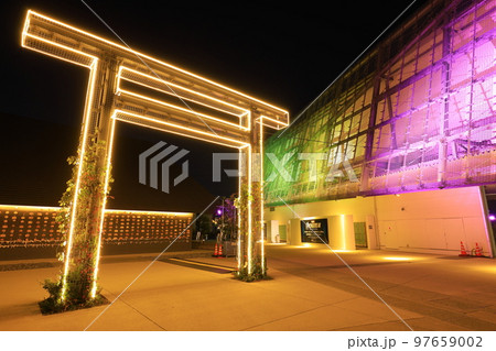 武蔵野令和神社　ライトアップ 97659002