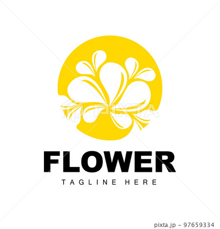 6,143 R Flower Logo Images, Stock Photos, 3D objects, & Vectors