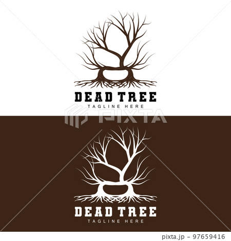Tree Logo Design, Dead Tree Illustration, Wild Tree Cutting, Global Warming Vector, Earth Drought, Product Brand Icons Tree Logo Design, Dead Tree Illustration, Wild Tree Cutting, Global Warming Vector, Earth Drought, Product Brand Icons 97659416