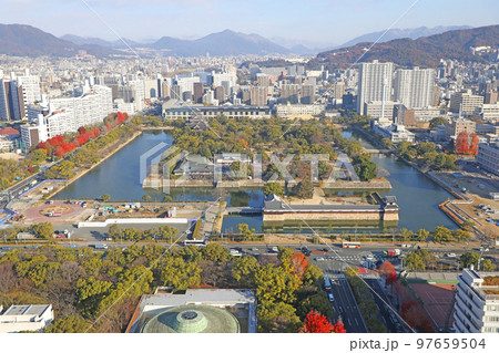 広島城　全景 97659504