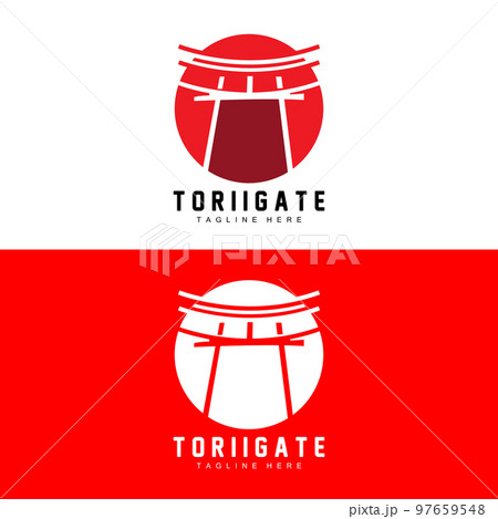Torii Gate Logo, Japanese History Gate Icon Vector, Chinese Illustration, Wooden Design Company Brand Template Torii Gate Logo, Japanese History Gate Icon Vector, Chinese Illustration, Wooden Design Company Brand Template 97659548