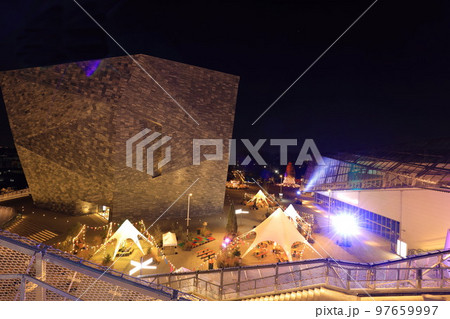 ところざわサクラタウン　ライトアップ 97659997