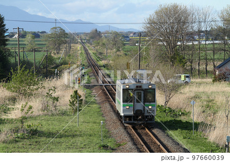 室蘭本線普通列車　キハ150　室蘭本線　ローカル区間　沼ノ端～岩見沢間 97660039