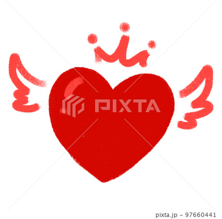 Valentine's day hand drawing doodle shape and effect elements illustration Valentine's day hand drawing doodle shape and effect elements illustration 97660441
