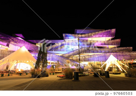 ところざわサクラタウン　ライトアップ 97660503