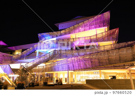 ところざわサクラタウン　ライトアップ 97660520