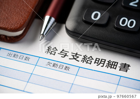 給与支給明細書 97660567
