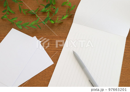 便箋と封筒 97663201