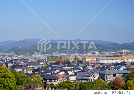 近鉄高の原から木津市役所方面 97663375