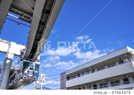 鎌倉市梶原の都市風景 湘南深沢駅 鎌倉市梶原の都市風景 湘南深沢駅 97663878