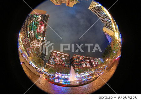 A christmas lighting at TST hong kong  11 Nov 2012 97664256